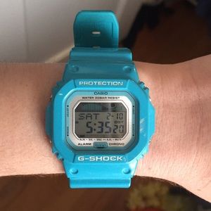 Turquoise G-SHOCK G-LIDE Watch
